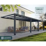 CANOPIA Stockholm 340 x 950 cm anthrazit