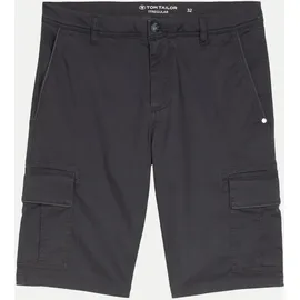 Tom Tailor Kurze Cargohose Schwarz 36