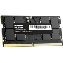 Klevv 32GB (1x 32GB) DDR5 PC5 44800-5600MHz SODIMM (1 x 32GB, 5600 MHz, DDR5-RAM, SO-DIMM),