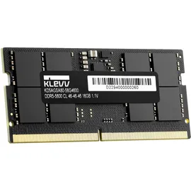 Klevv 32GB (1x 32GB) DDR5 PC5 44800-5600MHz SODIMM (1 x 32GB, 5600 MHz, DDR5-RAM, SO-DIMM),