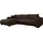 Mirjan24 Ecksofa Merkos Cord, mit Schlaffunktion und Bettkasten, Wohnlandschaft, Bettfunktion L-Form Sofa, Ottomane universell Poso 06)