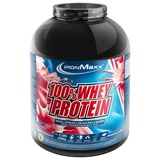 Ironmaxx 100% Whey Protein Himbeere Pulver 2350 g