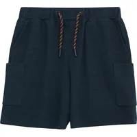 S.Oliver Loose Fit Sweatshorts aus Baumwoll-Mix, Marine, 116