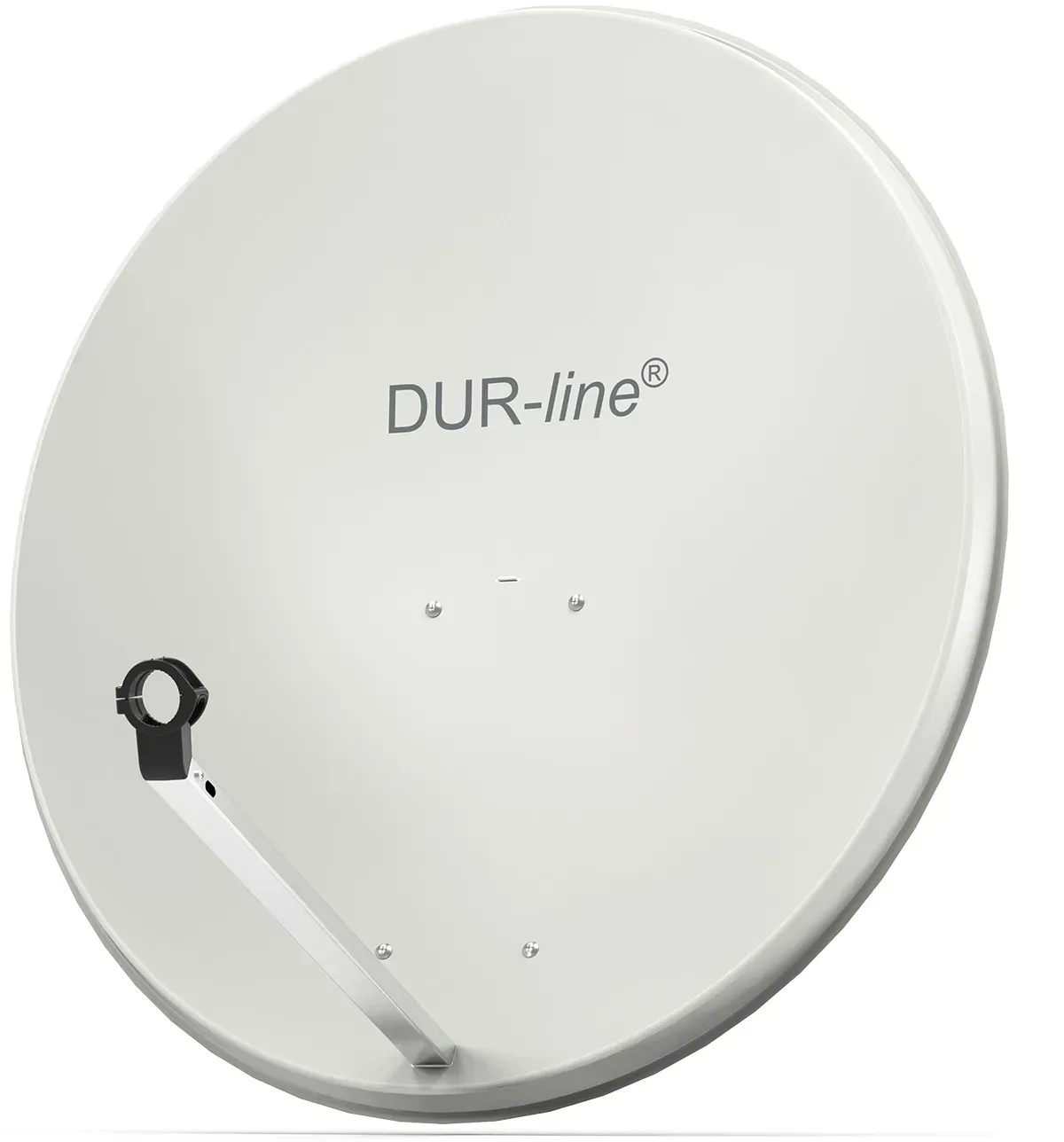DUR-line MDA 90 Hellgrau - Alu Sat-Reflektor