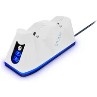 STEALTH Twin Charging Dock Halterung Weiß PS5