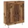 vidaXL Highboard 34 x 69,5 x 180 cm Braun