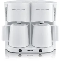 Severin Duo-Filterkaffeemaschine KA 9314 weiß