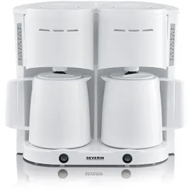 Severin Duo-Filterkaffeemaschine KA 9314 weiß