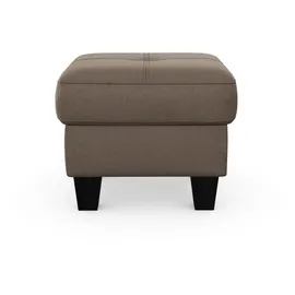 sit&more Stauraumhocker Belluci 58 x 48 x 58 cm Braun