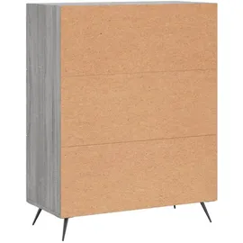 vidaXL Kommode Grau Sonoma 69,5x34x90 cm Holzwerkstoff