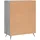 vidaXL Kommode Grau Sonoma 69,5x34x90 cm Holzwerkstoff