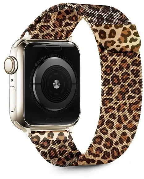 Lamano Strap for Apple Watch 40 / 41 / 42 mm - Brown and Black