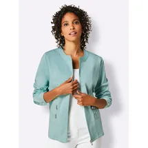 Creation L Premium creation L Blusenblazer Baumwoll-Lyocell-Jeans-Blazer Langarm blau 38