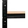shelfplaza Werkbank Metall 190x80x60 cm schwarz