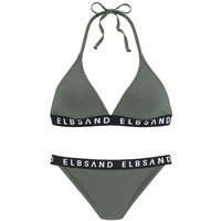 Elbsand Triangel-Bikini Damen oliv Gr.36 Cup C/D