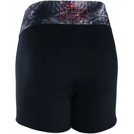 ION Neoprenshort Damen Schwarz/Blumen L
