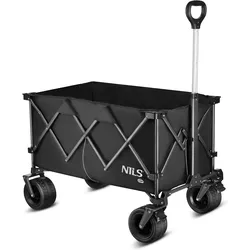 Reisebuggy XXL 180L NC2604  NILS CAMP schwarz|rosa Junior