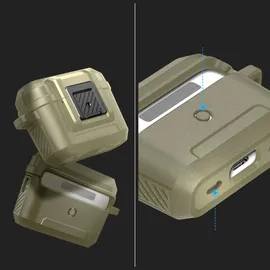 SPIGEN Lock Fit vintage khaki AirPods Pro 2