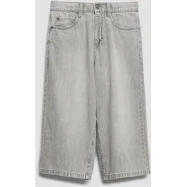 s.Oliver Wide Leg Skater Jeansshorts aus reiner Baumwolle, Black, 152