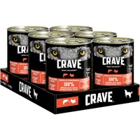 Crave Adult Lachs und Truthahn 6 x 400 g