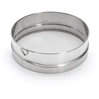 De Buyer 4604.21 Mehlsieb, Edelstahl, Silber, 22,2 x 21,6 x 6,8 cm