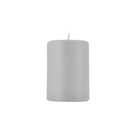 Möbel Kraft Zylinderkerze Powder 10 cm 6,8 cm grau