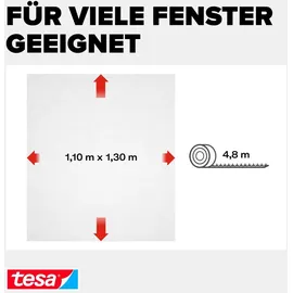 Tesa Insect Stop Standard 110 x 130 cm Weiß