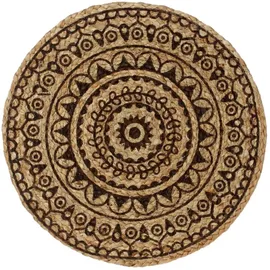 vidaXL Tischset, Mathis 6 Stk. 38 cm Rund Jute