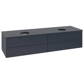 Villeroy & Boch Waschbeckenunterschrank Antao 160 x 36 x 50 cm Midnight Blue Matt