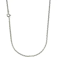 ZEEme Basic Collier 925 Sterling Silber Weiß