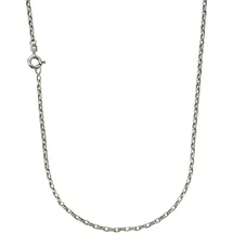 ZEEme Basic Collier 925 Sterling Silber Weiß