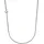ZEEme Basic Collier 925 Sterling Silber Weiß