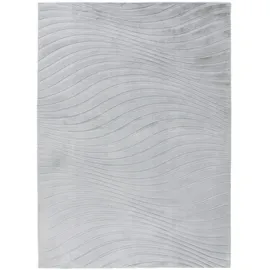Carpet City Kurzflor-Teppich, grau, Textil, Uni, Rechteckig, 160x230 cm, Oeko-Tex® Standard 100, Teppiche - Böden, Teppiche, Moderne Teppiche
