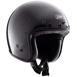 Simpson Chopper Carbon, Jethelm - Schwarz - XXL