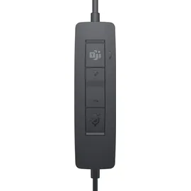 Dell WH3022 Kopfhörer, Schwarz, Circumaural