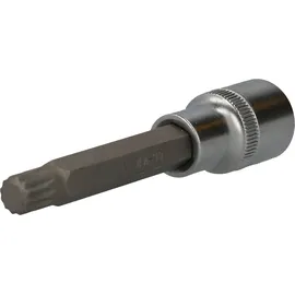BRILLIANT TOOLS 1/2" Vielzahn-Bit-Stecknuss 100 mm lang
