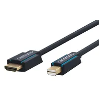 Clicktronic Mini DisplayPort / HDMI Adapterkabel Hochgeschwindigkeits-Adapter von Mini-DisplayPort