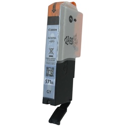 Original Canon Tintenpatrone CLI-571GY XL für Pixma MG 5700 6800 7700 Blister