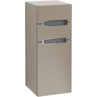 Villeroy & Boch Subway 2.0 Seitenschrank 354x857x370 Glossy Grey