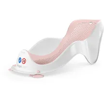 Angelcare ergonomischer Badesitz für die Baby-Badewanne Light pink, angenehm weiche Liegefläche, aufhängbar