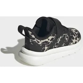 adidas Tensaur Run 4.0 Kinder Beige/Schwarz/Weiß 26