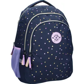 Vadobag Schulrucksack Milky Kiss 34 Liter Dotted Delight mit coolem Punkte-Aufdruck Blue One Size | Gr.: onesize