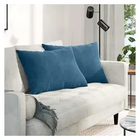 vidaXL Sofakissen 70 x 50 cm Blau