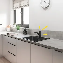 Grohe Start Einhebelmischer Mattschwarz
