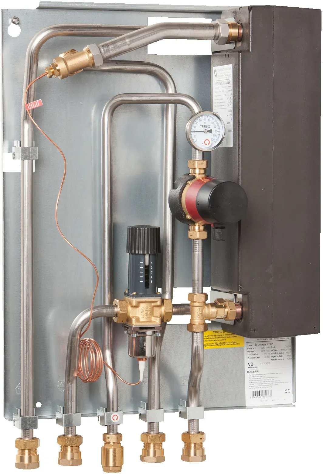 Danfoss Durchauferhitzer Termix BV, 8 PWH:222kW