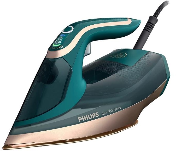 Philips DST8030/70 Grün Opal Dampfbügeleisen - 3000 Watt, 350ml, 240g Dampfstoß