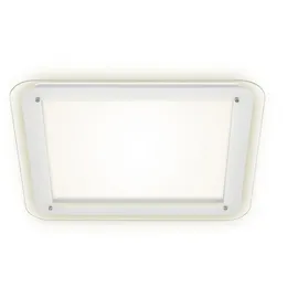 Briloner LED Deckenleuchte Free 1 eckig weiß