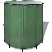 vidaXL Regentonne 500 l grün