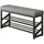 Hti-Living Schuhregal 100 x 50 x 30 cm 2 Ebenen / grau