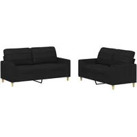 3er Set Wohnzimmer Stoff Jugendsofa Relaxsofa Sofas & Couch Sofa Loungesofa